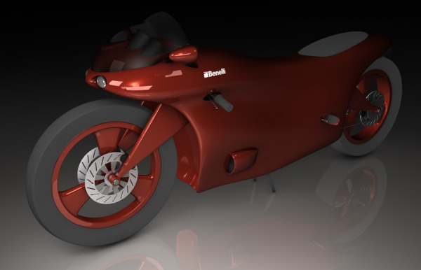 Creation of Benelli Moto Racing: Step 7